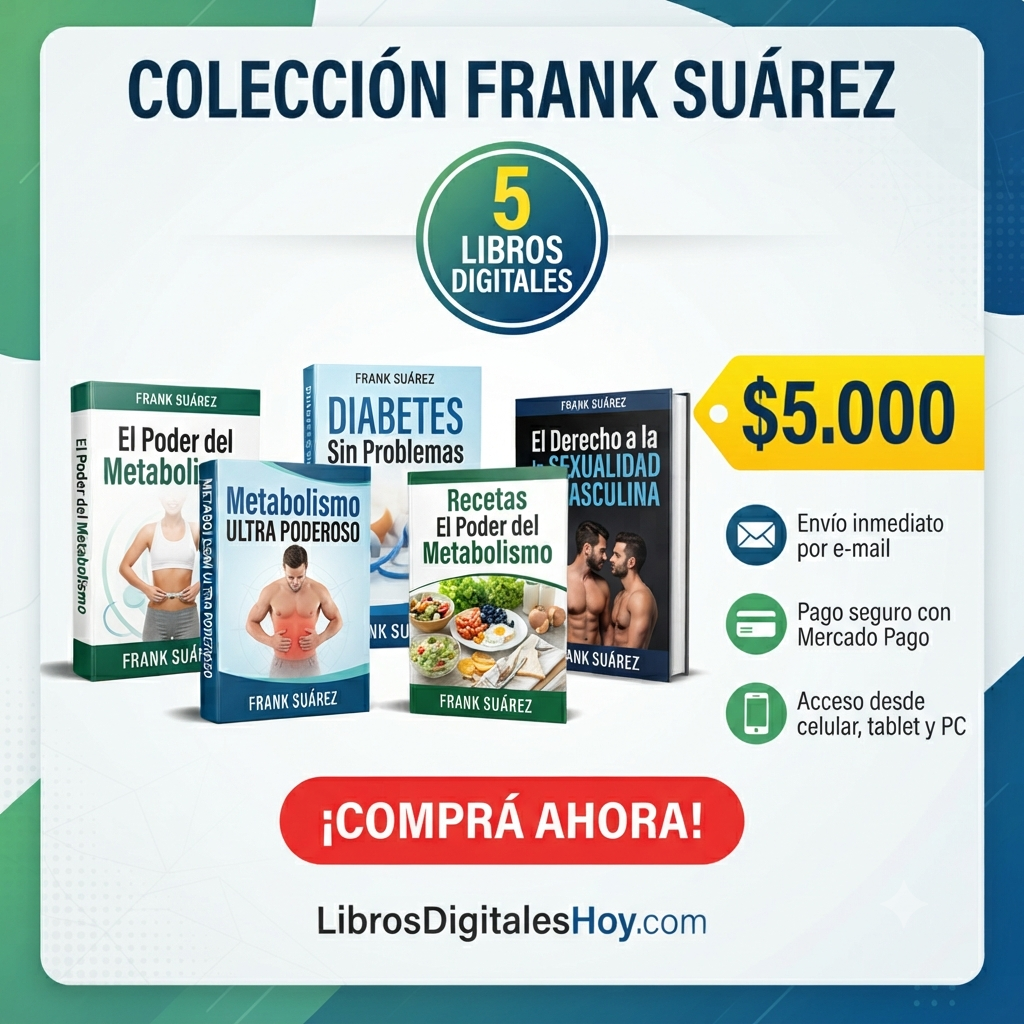 Pack Frank Suárez – 5 Libros Digitales | Colección Completa